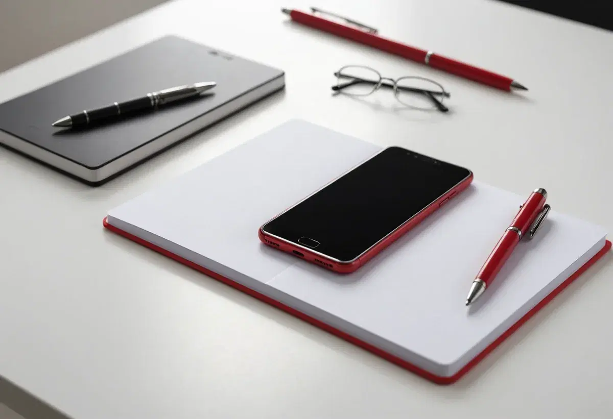 Kundin wählt Gerätemodell und Zustand an einem Tablet aus